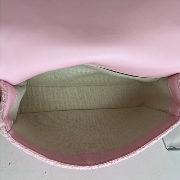 🔴SOLD🔴 BURBERRY Small Lola TB Terry Cloth Crossbody Bag - Picture 15 of 16